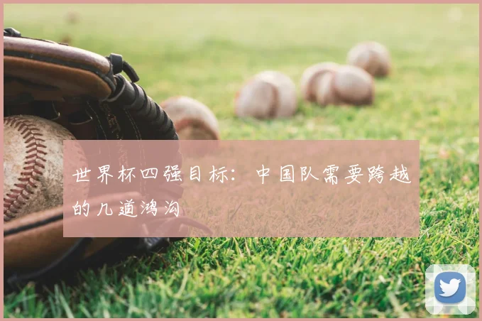 世界杯四强目标：中国队需要跨越的几道鸿沟