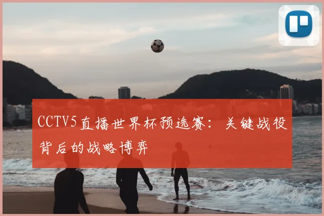 CCTV5直播世界杯预选赛：关键战役背后的战略博弈